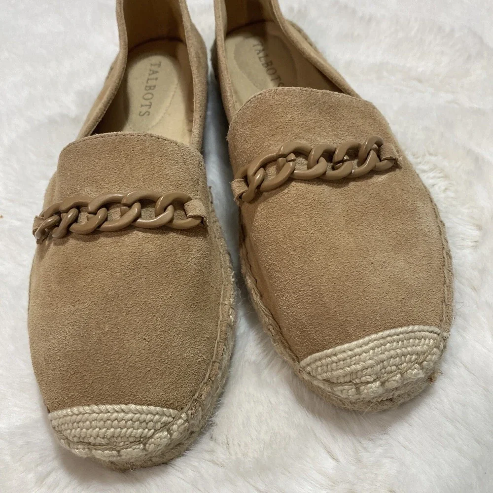 Talbots espadrille loafers
